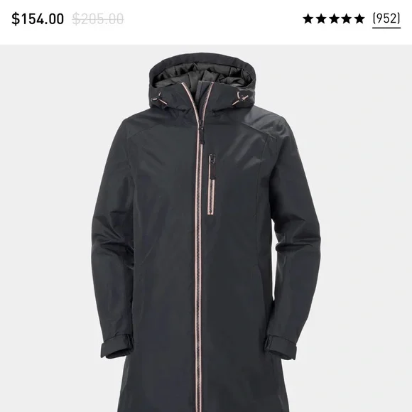 Helly Hansen Women's long Belfast Winter jacket - Picture 1 of 6